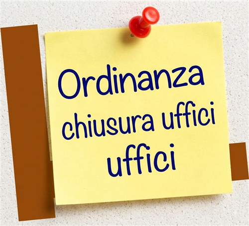 Ordinanza Sindacale